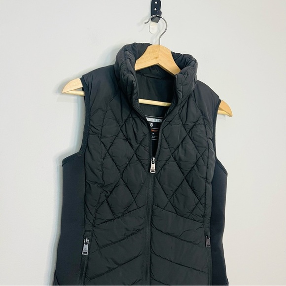 Bernadro Titan Gray Neoprene Quilted Puffer Vest Small - Picture 3 of 6